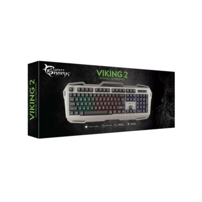 WHITE SHARK VIKING-2, GK-1924HU VEZETÉSKES MAGYAR GAMER BILLENTYŰZET
